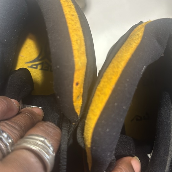 Jordan 13 de la sol black and gold shoes main image 11